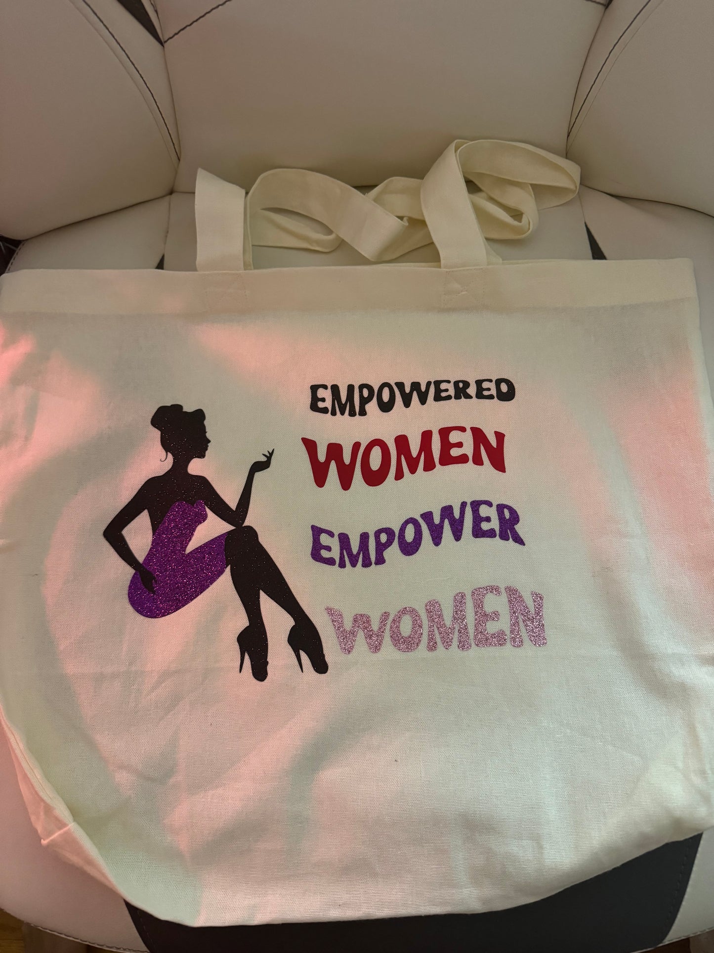 Empowered womens totebag